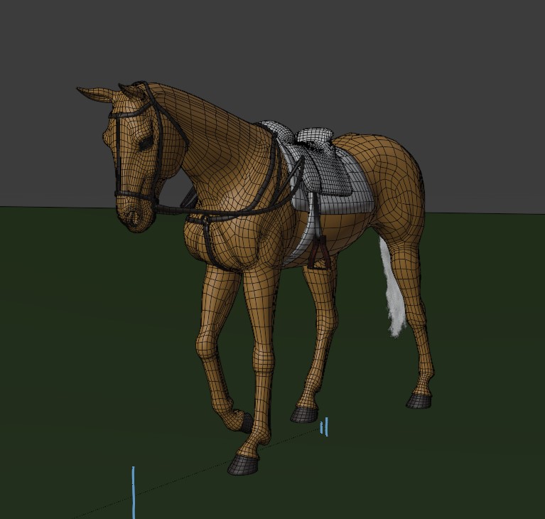 Horse Rigged All Gaits preview image 2